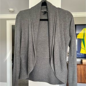 Dark Grey H&M Structured Cardigan